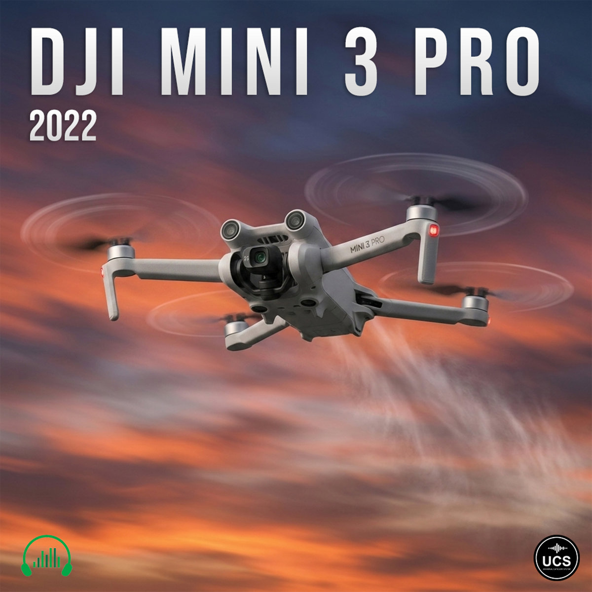 DJI Mini 3 Pro 2022 UAD uncrewed aerial vehicle drone quadcopter