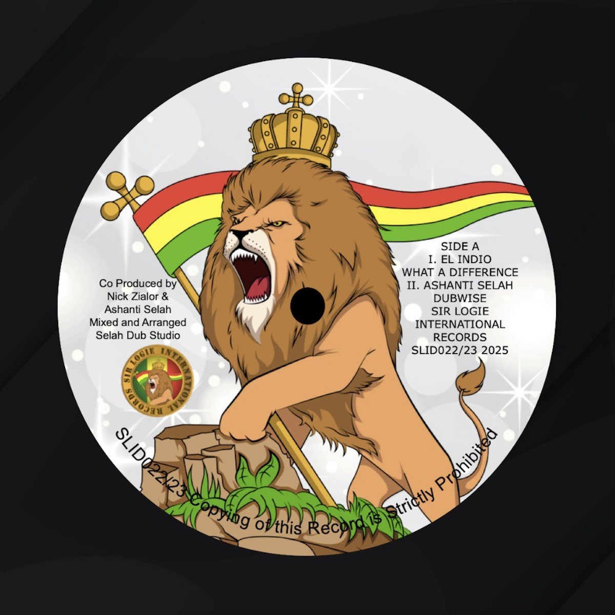 LITTLE KIRK GHETTO PEOPLE BROKE レゲエ　レコード Little Kirk - Ghetto People Broke SLI017 | SIR LOGIE