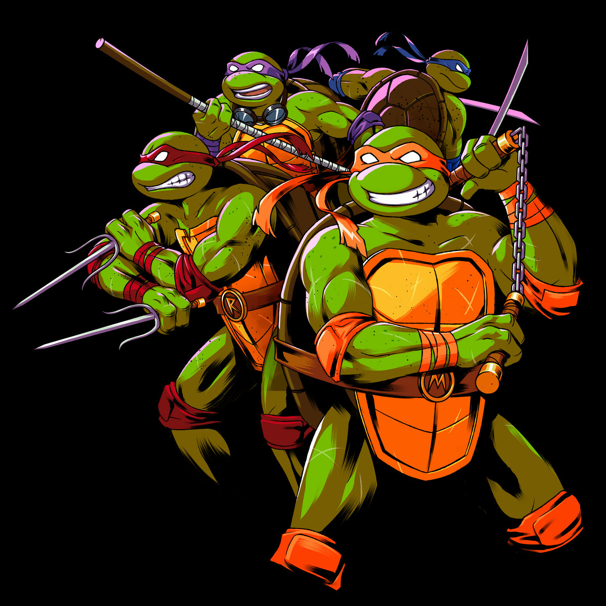 TEENAGE MUTANT NINJA TURTLES: TACTICAL TAKEDOWN (Original Game