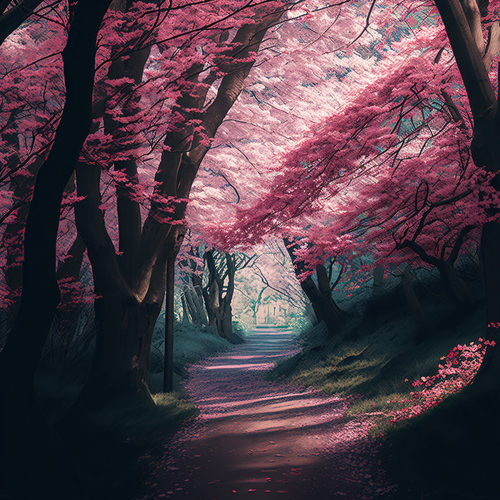 Cherry Blossom Woods | Divinationist