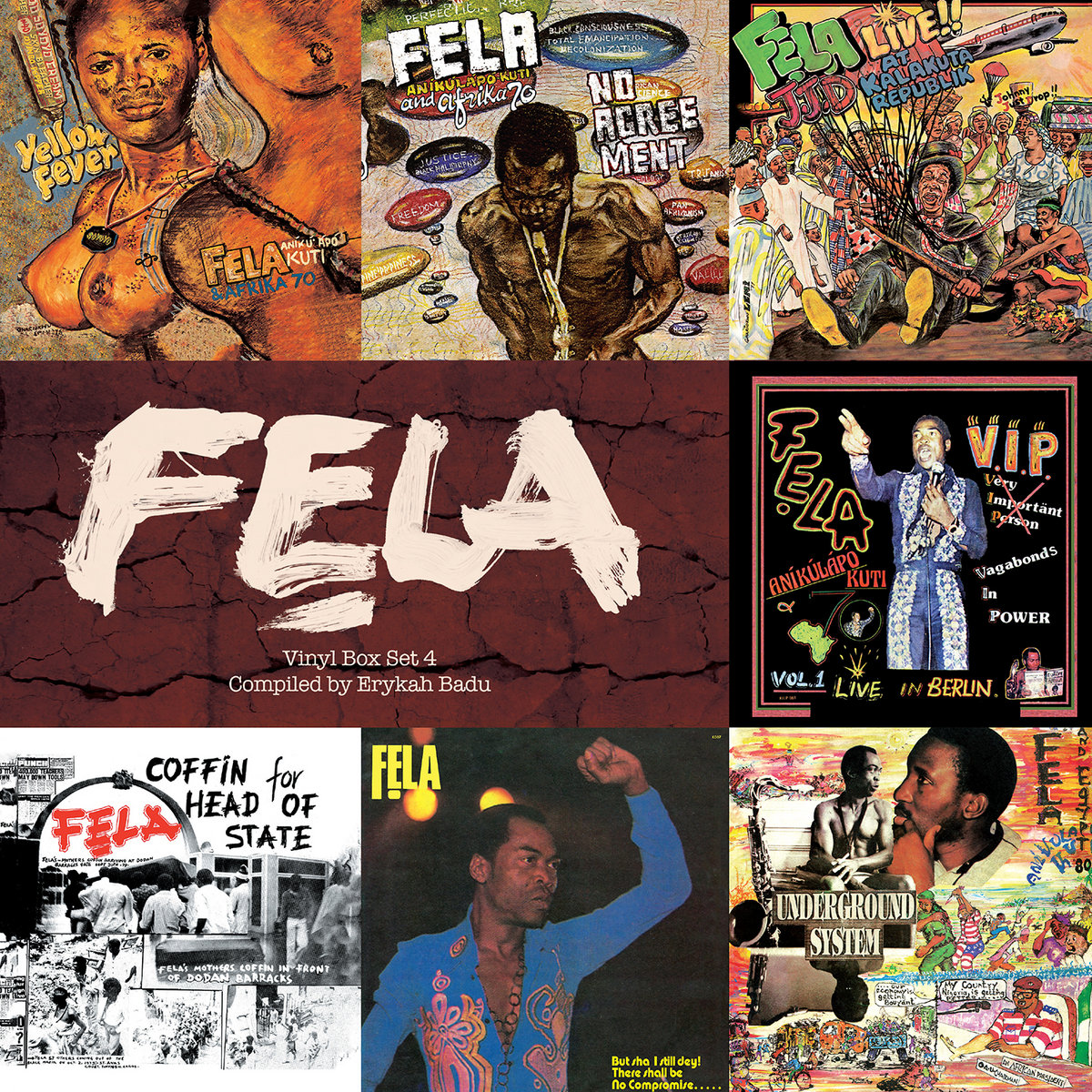 Vinyl Box Set #4 Compiled by Erykah Badu | Fela Kuti