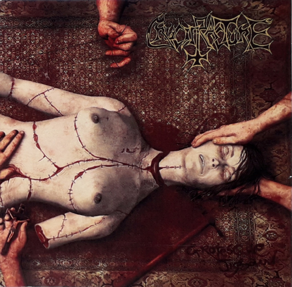CRUCIFRACTURE - Grotesque Jigsaw (2006/2015) cover