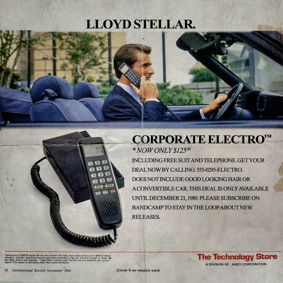 Corporate Electro EP by Lloyd Stellar
