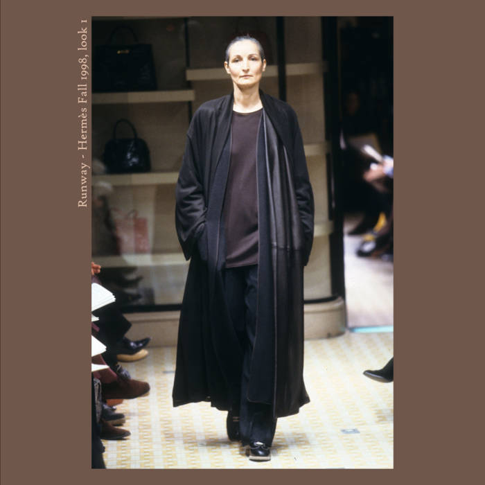 Fall1998 Hermès by Margiela muffler Hermès Fall 1998, look 1 | Runway