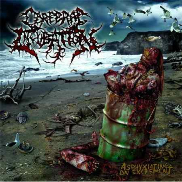 cerebral incubation asphyxiating on excrement