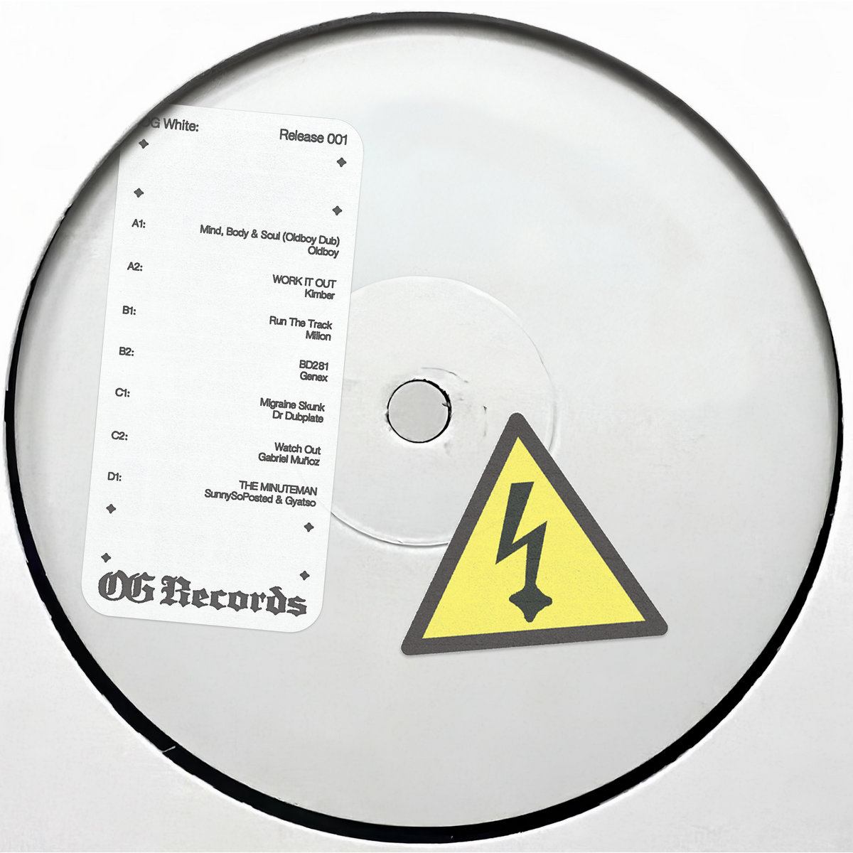OGWHITE001 | Various Artists | OG Records