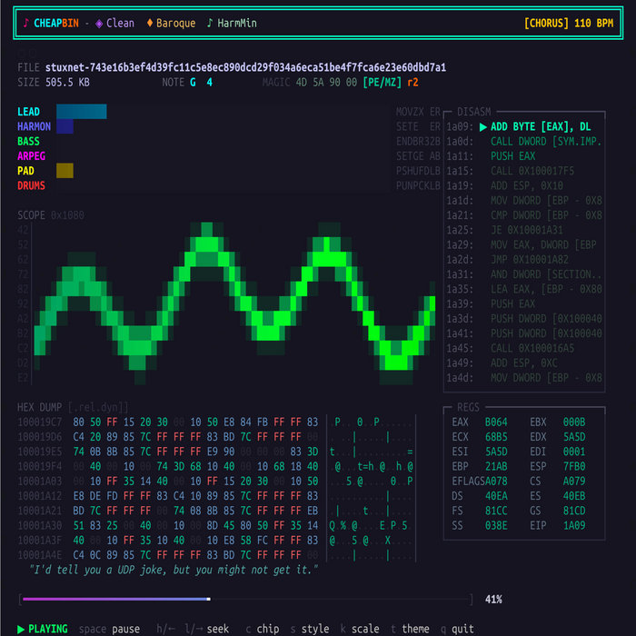 CHEAP MALWARE, by Dark Harmony
