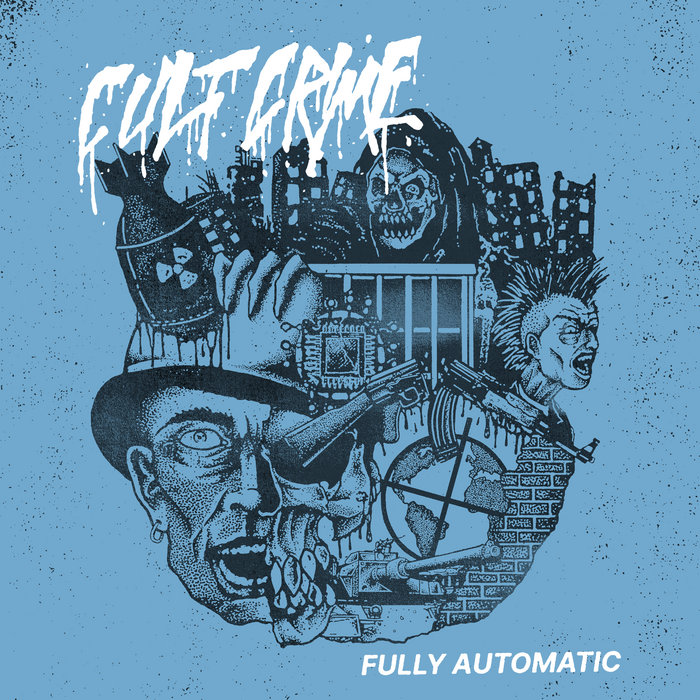 ANARCHY VIOLENCE / OUTSIDER稀少LP Fully Automatic | Cult Crime | Static Shock Records