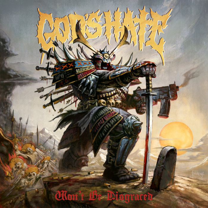 Official artwork for the God's Hate EP Won't Be Disgraced