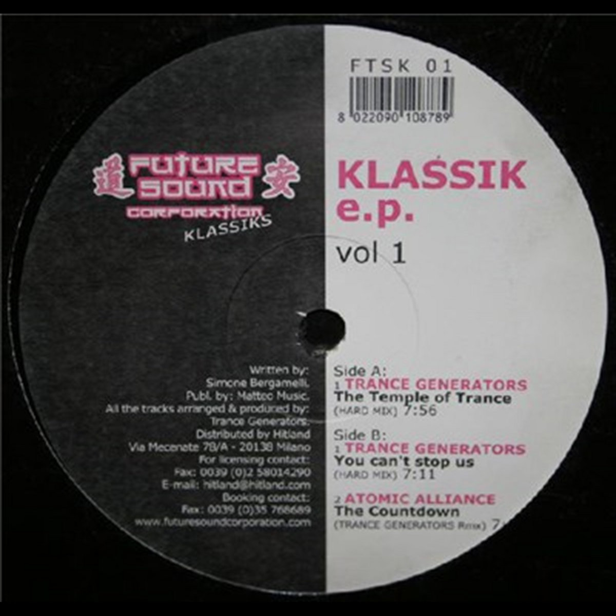 Trance Generators Klassik ep Vol 1 | Trance Generators