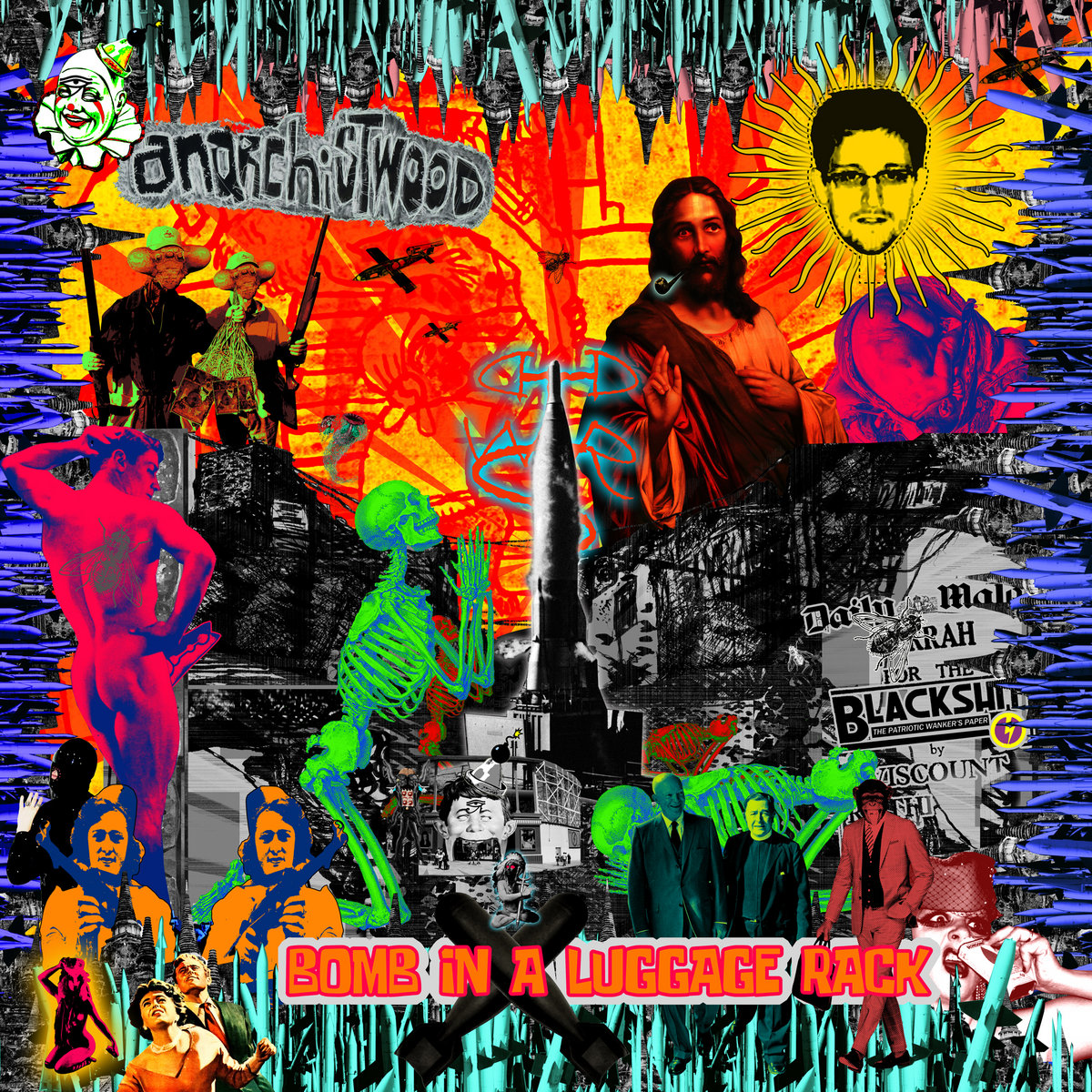 ANARCHISTWOOD /FLOWERS IN THE DUSTBIN 7 INCH EP anarchistwood flowers