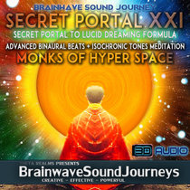 TRANQUIL🔹MONKS OF HYPER SPACE🔹Isochronic Tones For Lucid Dreams |3D Binaural ASMR Meditation Music cover art