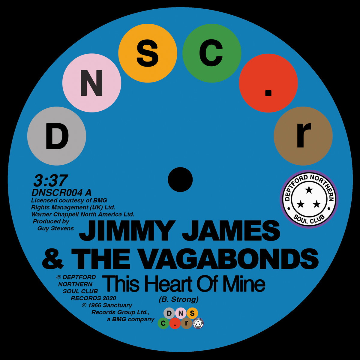 Jimmy James & The Vagabonds – This Heart Of Mine / Sonya Spence