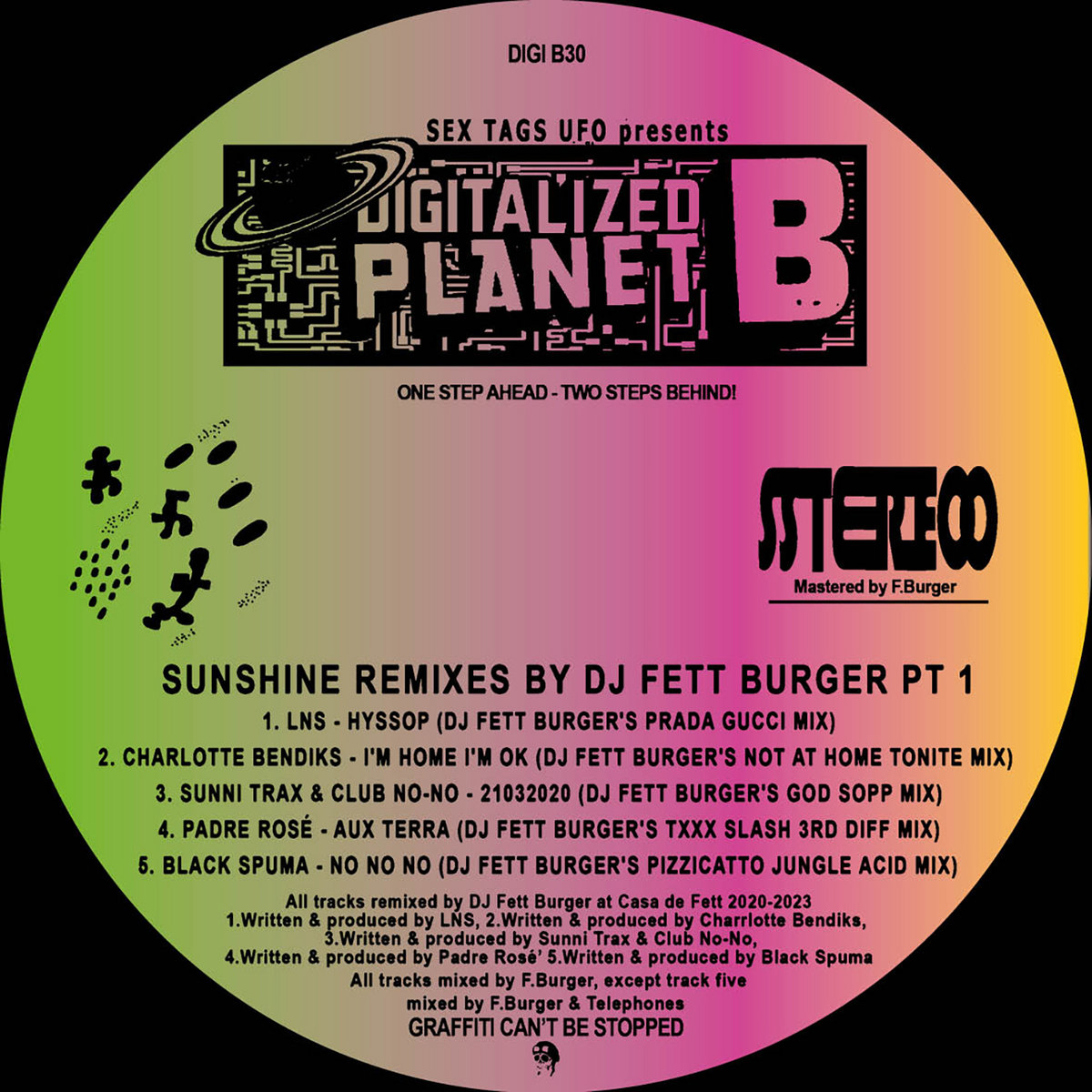 SUNSHINE REMIXES BY DJ FETT BURGER PT 1 | Various | Digitalized