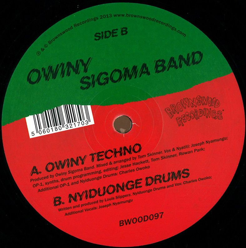 英12” Owiny Sigoma Band Owiny Techno BWOOD097 Brownswood Recording /00250 a1315505850_10.jpg