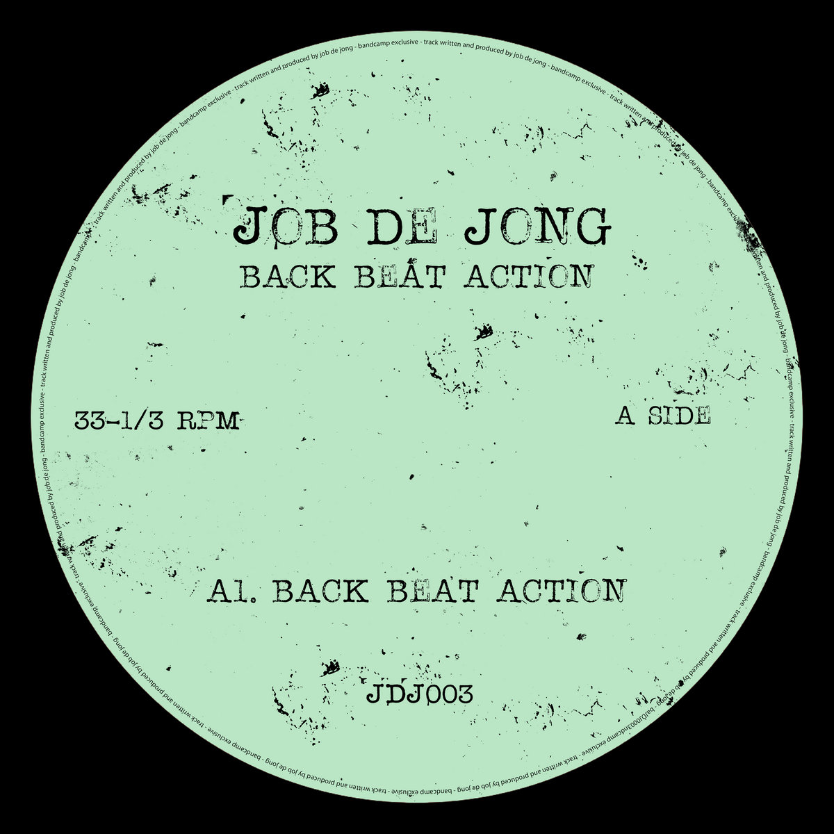 Job de Jong - Back Beat Action [JDJ003] | Job de Jong
