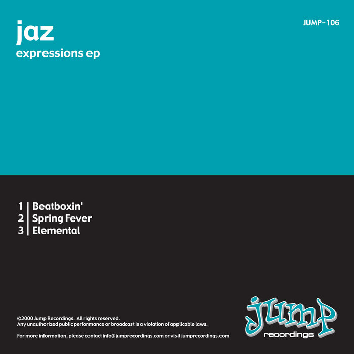 瘋癲 / MUSIC IS EXPRESSION-EP Expressions EP | Jaz | Jump Recordings