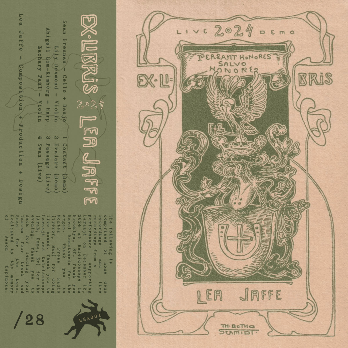 EX-LIBRIS: Live & Demo 2024 | Lea Jaffe