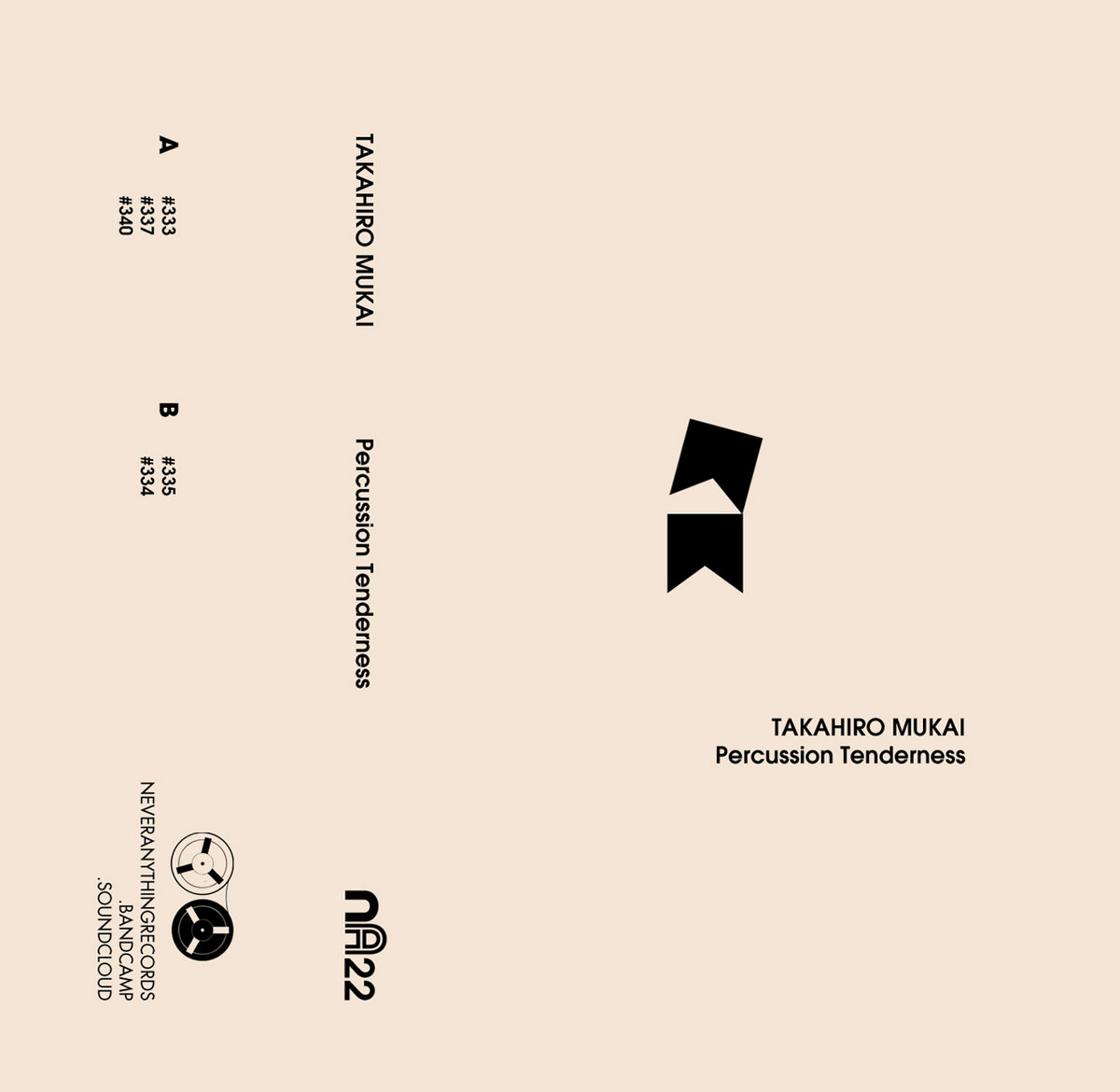 Percussion Tenderness Takahiro Mukai Never Anything Records