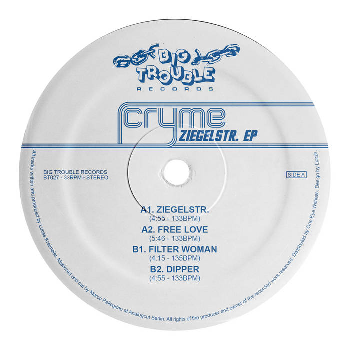 Saved My Life EP (Remixes) | Andre Zimmer | Big Trouble Records