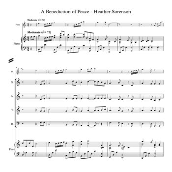 Shadow Garden (SATB ) by Joseph M. Martin