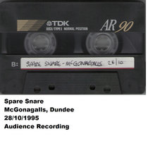 Live at McGonagalls, Dundee, 28/10/1995, Official Bootleg. cover art