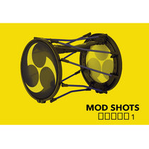 MOD SHOTS (one shot drums sample pack) cover art