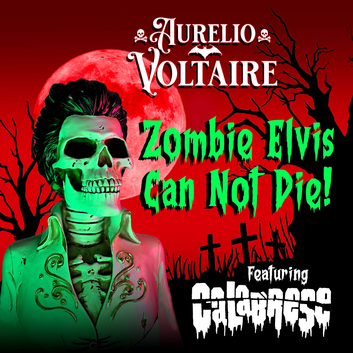 Zombie Elvis Can Not Die - Maxi Single | Aurelio Voltaire