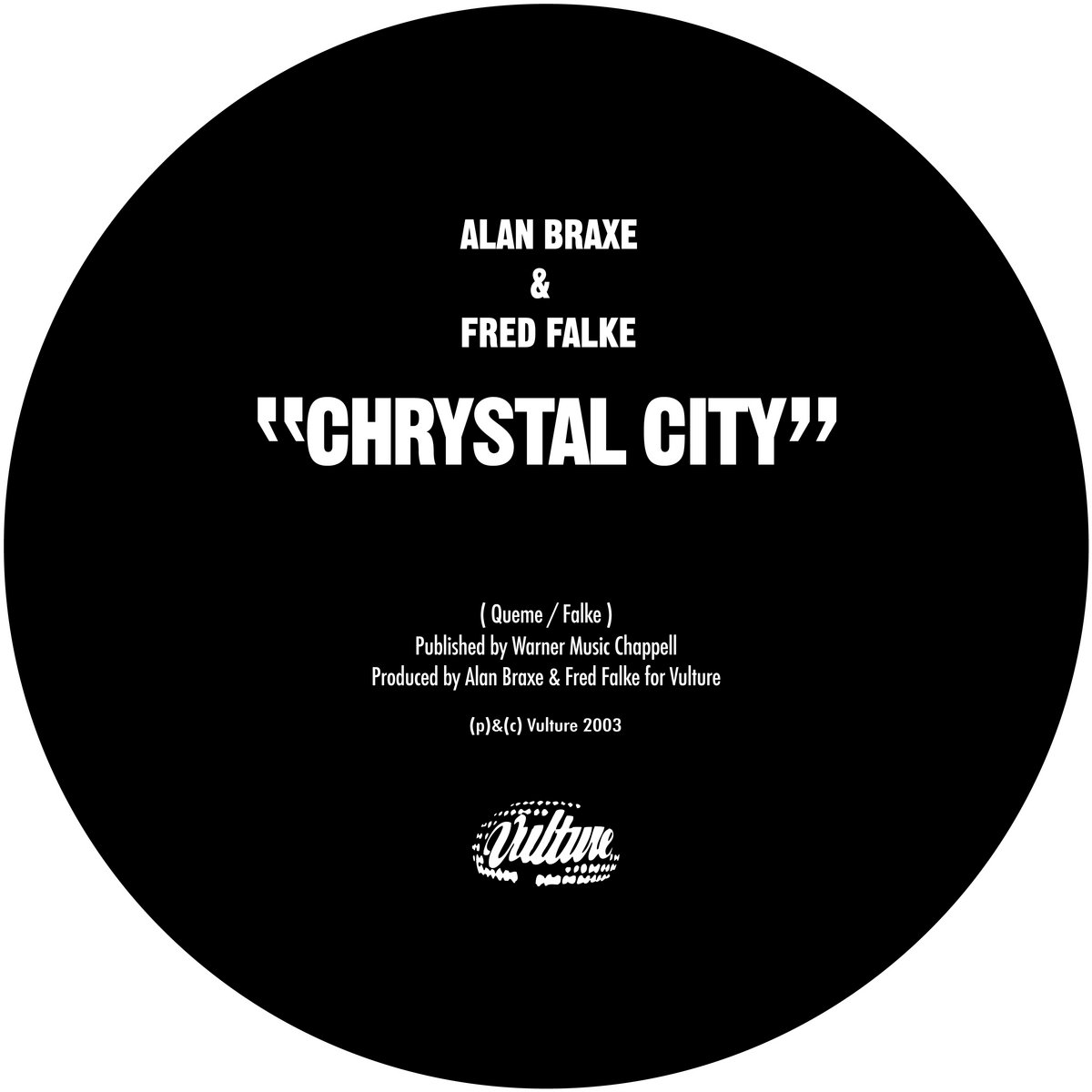 洋楽 fiasco / Pierre Verloessem Chrystal City (with Fred Falke) | Alan Braxe