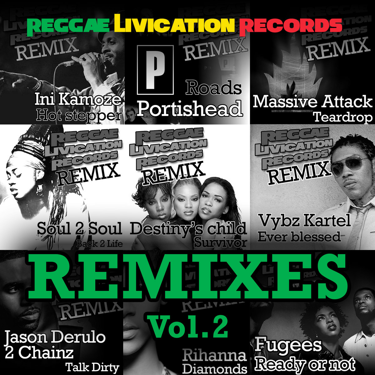 Remixes Vol.2 (Free download) Don Julio Reggae Livication Records