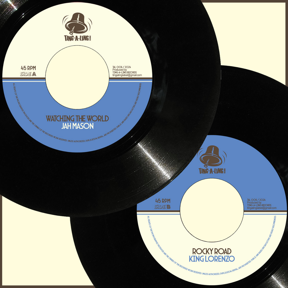 TAL004 - Chezidek - Serve Me Long/Ranking Joe - Sound System