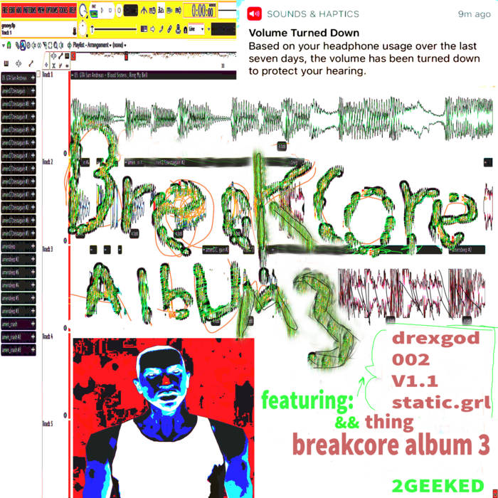 drexgod - breakcore album 3 album artwork
