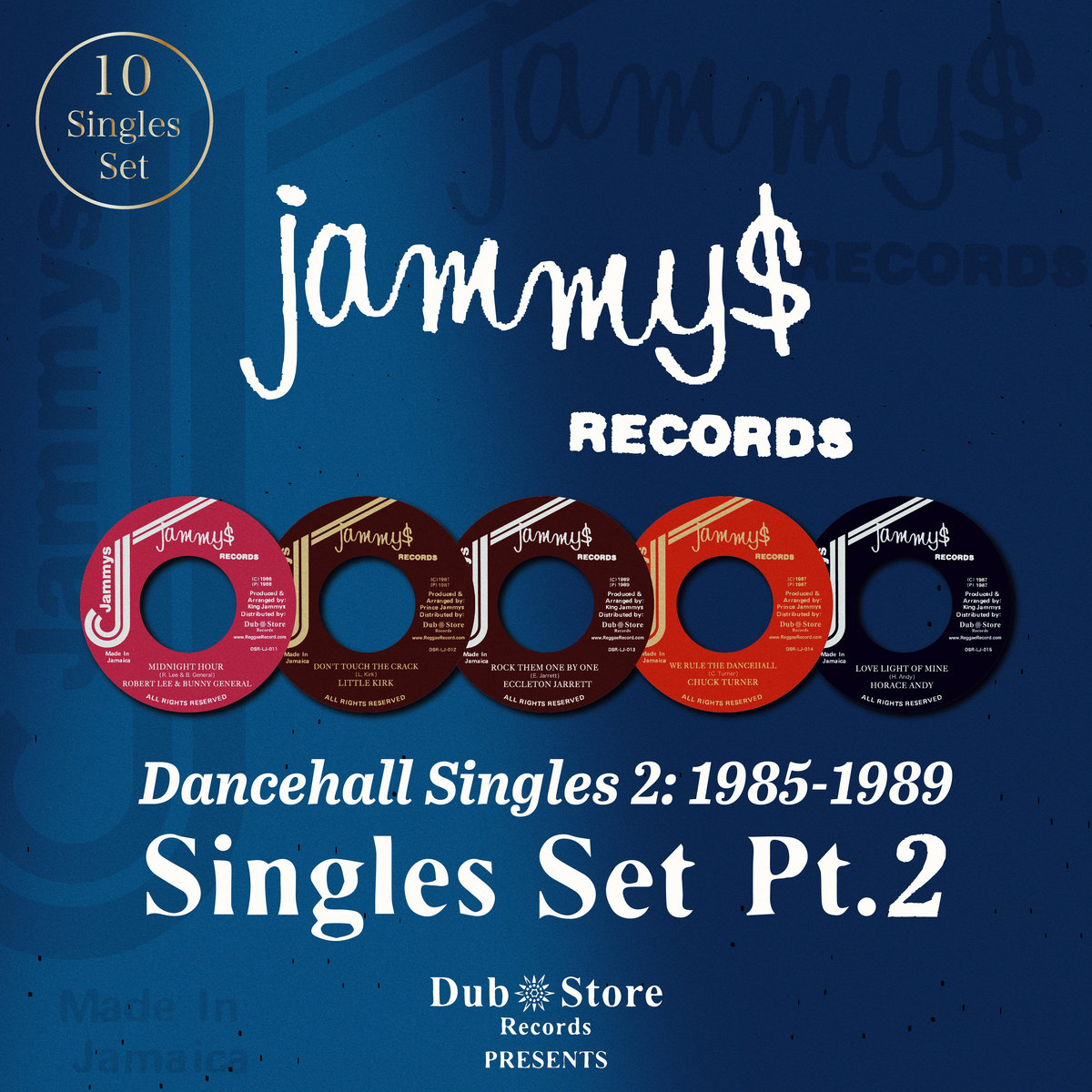Dancehall Singles 2: 1985-1989 - 10 Singles Set | Various Artists