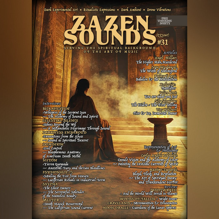 ZZS 167) Zazen Sounds Esoteric Publication Issue 31 | Zazen Sounds