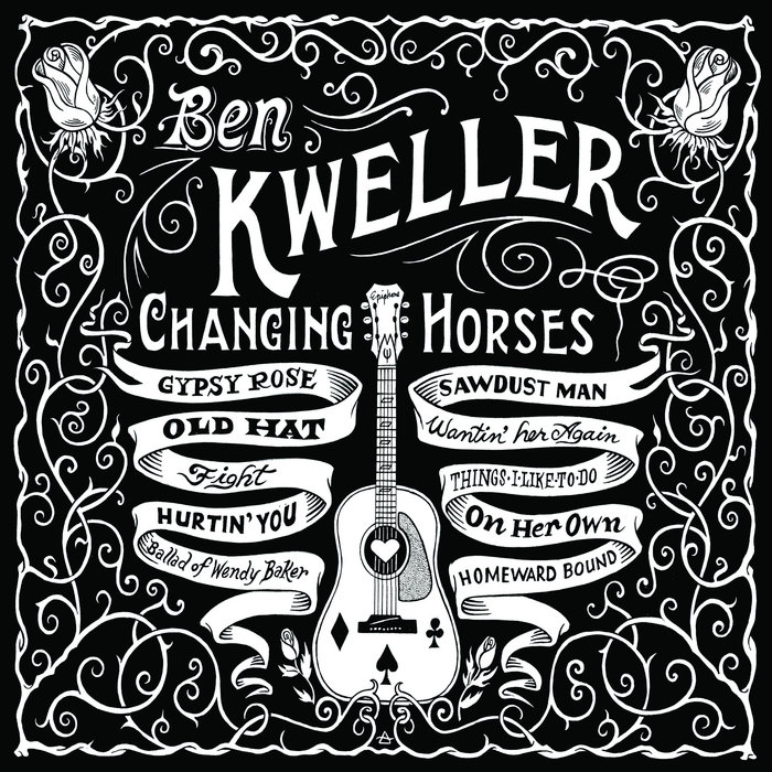 Ben Kweller Changing Horses LP ポスター CD付 a1366315417_5.jpg