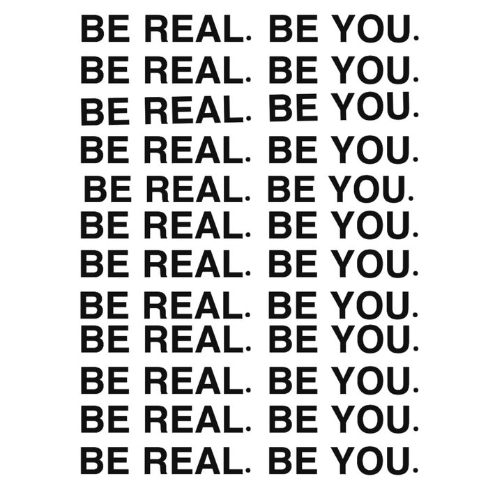 Be Real Examples Be Real, Be You | acesquadneo