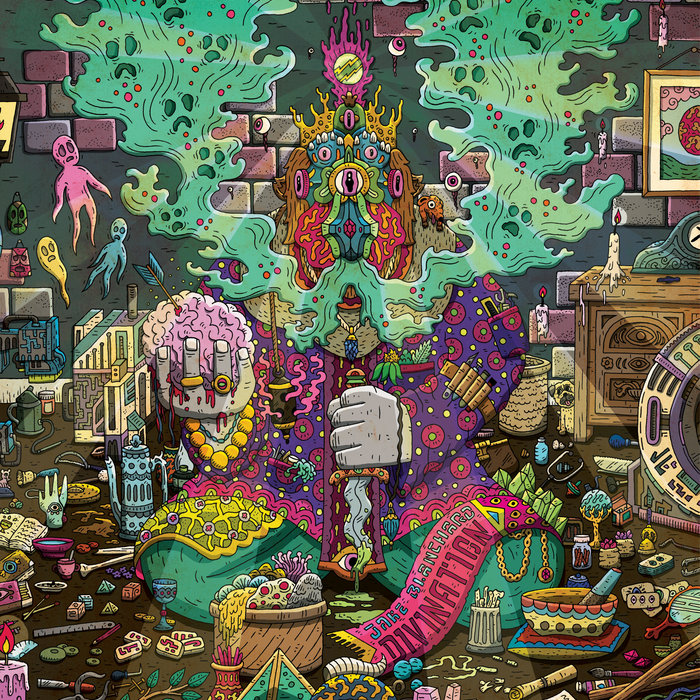 Pochette de Divination par Jake Blanchard