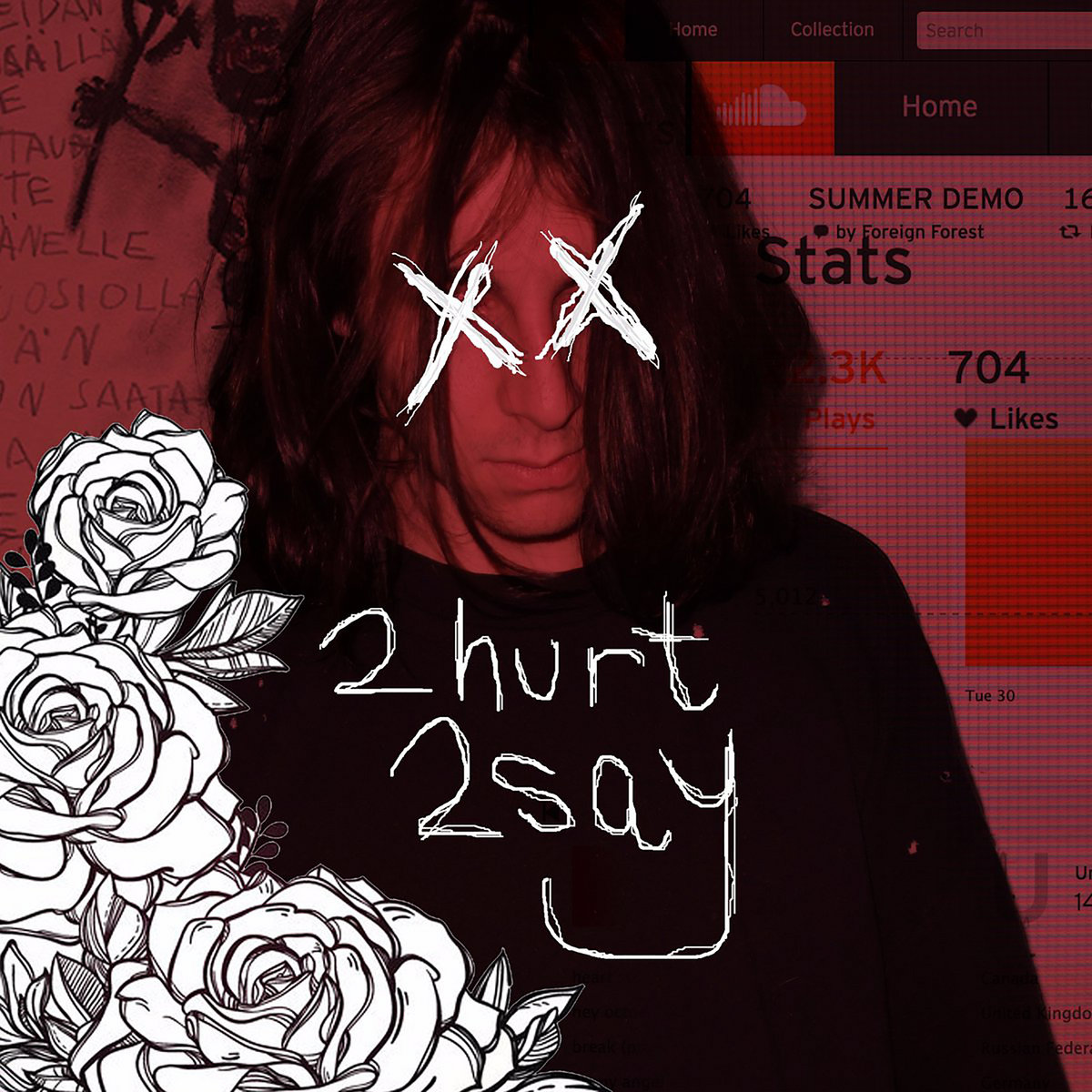 letters 2 myself ft smrtdeath foreign forest letters 2 myself cover