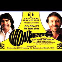 Davy Jones & Peter Tork TWIN TOWNS LIVE IN AUSTRALIA 1986 cover art