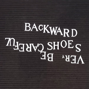 Backward Shoes cover