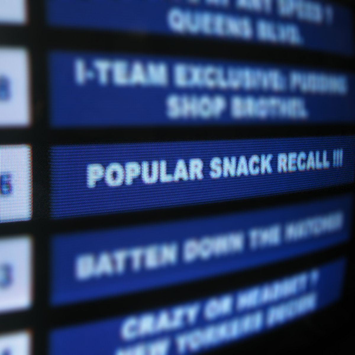 Popular Snack Recall BURGR