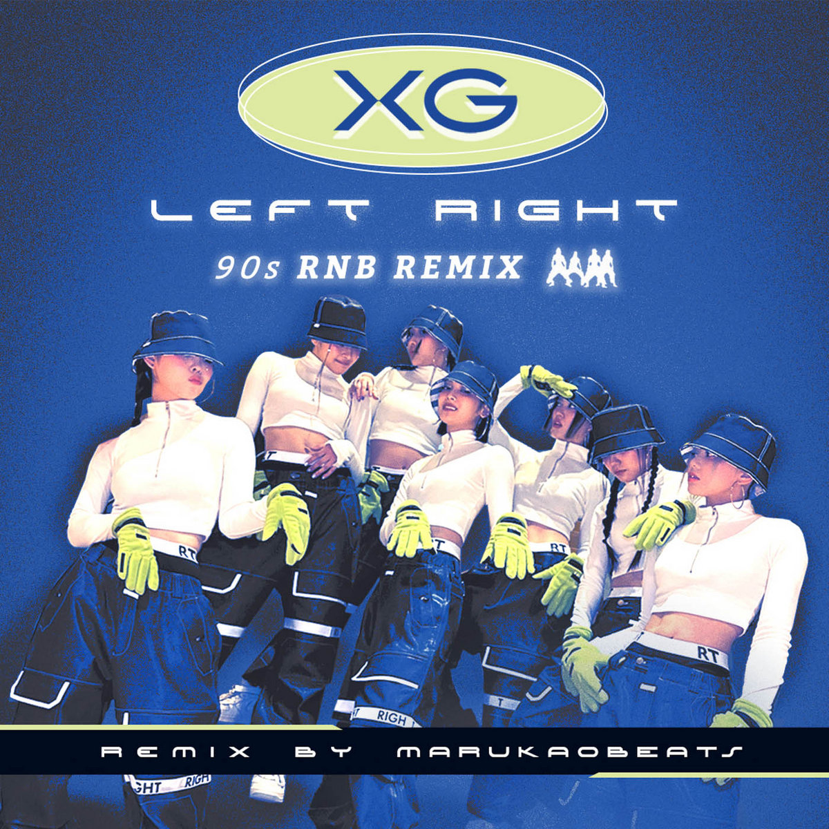 洋楽 G-RAP G-LUV INDIE SOUL R&B IZREELSOUL XG - LEFT RIGHT（90s R&B Remix） | XG&Marukaobeats