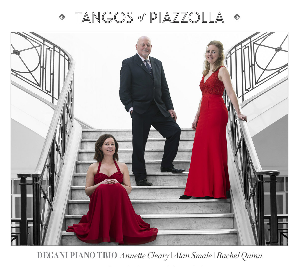 TANGOS of PIAZZOLLA - Four Seasons of Buenos Aires, Muerte Del Angel, Revolutionario and Oblivion for Piano Trio cover