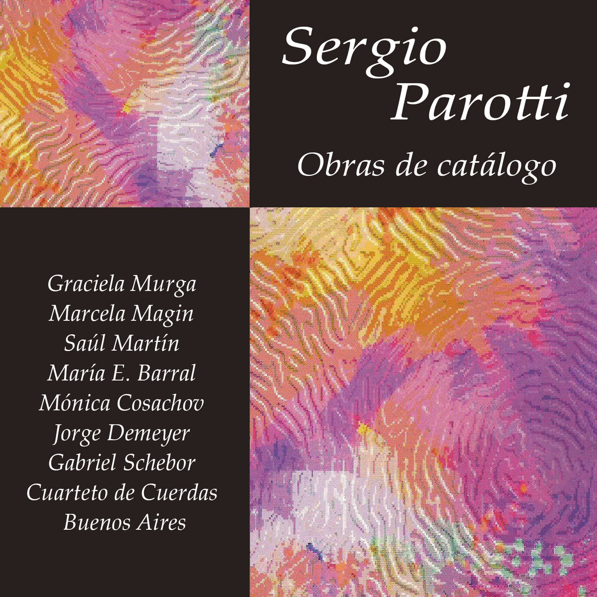 Sergio Parotti: Obras de catálogo | Varios intérpretes | Sergio Parotti