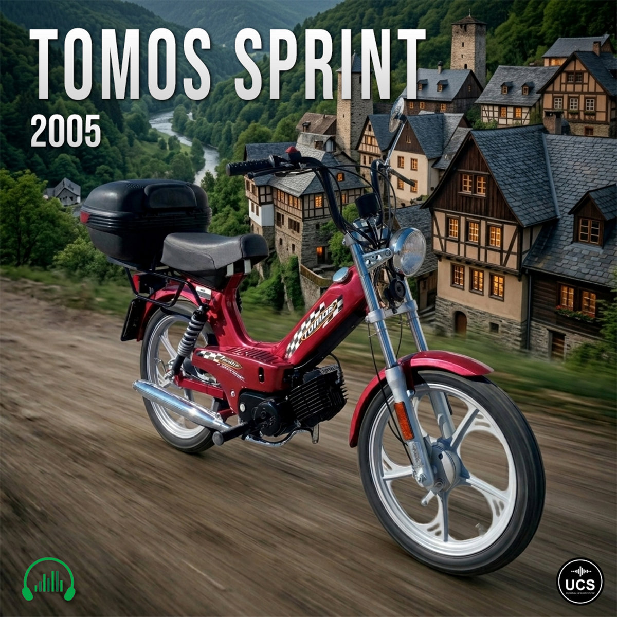 Tomos Sprint 2005 moped motorcycle