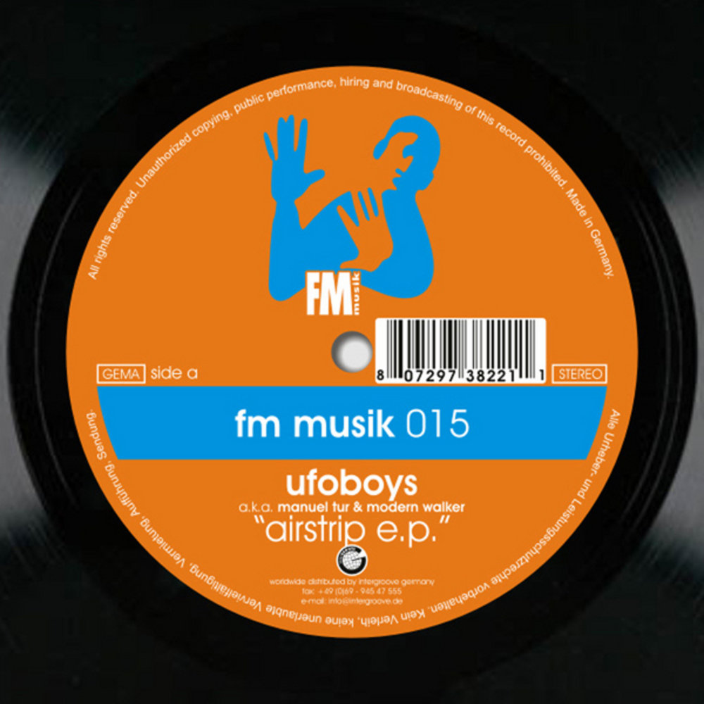 Airstrip EP | Ufoboys | Deep Pressure Music