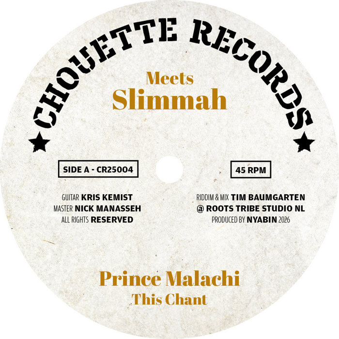 Pochette de Pre-Order: Prince Malachi - This Chant (chouette meet slimmah vynil preview) samples dont buy digital files par nyabin