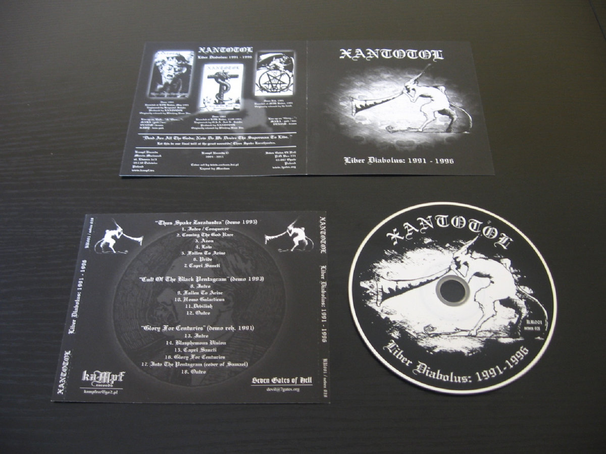 XANTOTOL - Liber Diabolus: 1991-1996 | Unpure Records