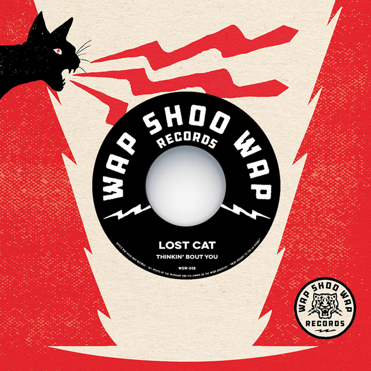 Lost Cat  Black Mambas - (Split Single) | Lost Cat  Black Mambas | Wap  Shoo Wap Records