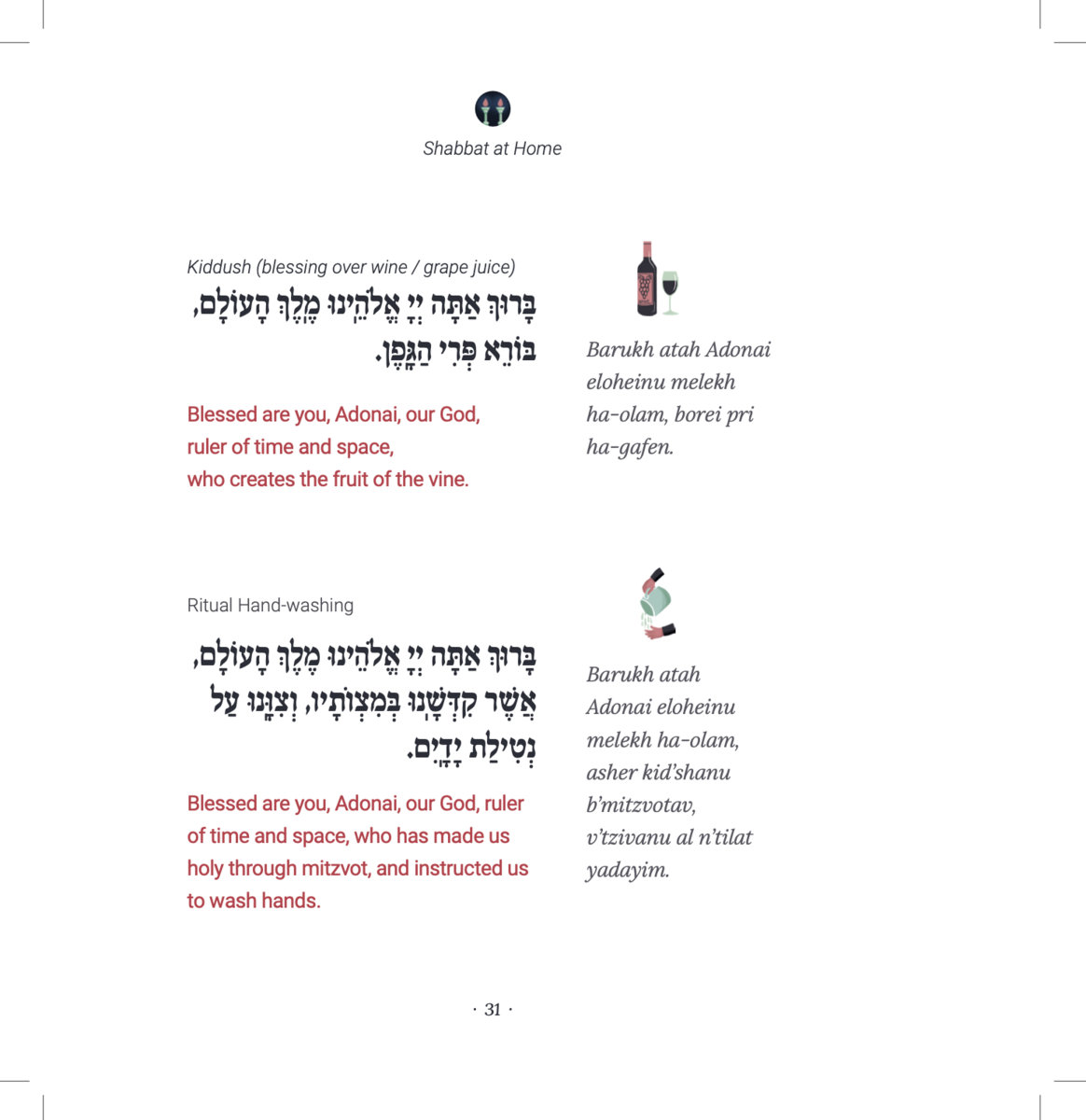 Shabbat evening Kiddush Cantor Azi Schwartz of Park Avenue Synagogue